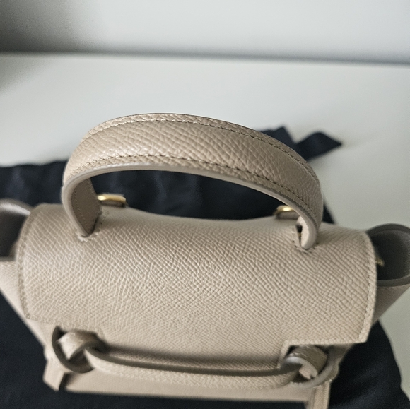 Celine Pico Belt Bag in Light Taupe - Picture 2 of 10